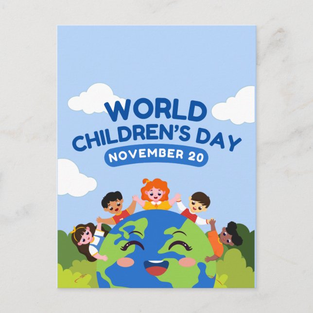 Postal Día Mundial de la Infancia | 20 de noviembre (Anverso)