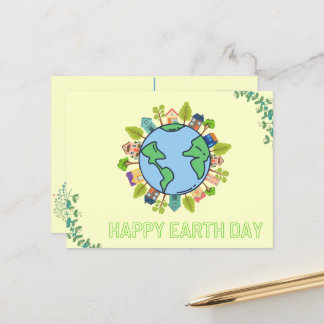 Postal Día Mundial de la Tierra