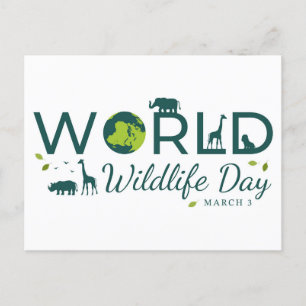 Postal Día Mundial de la Vida Silvestre