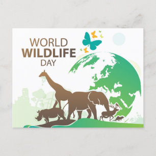 Postal Día Mundial de la Vida Silvestre