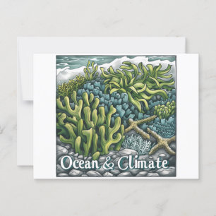 Postal Día Mundial de los Océanos - Arrecifes de coral y