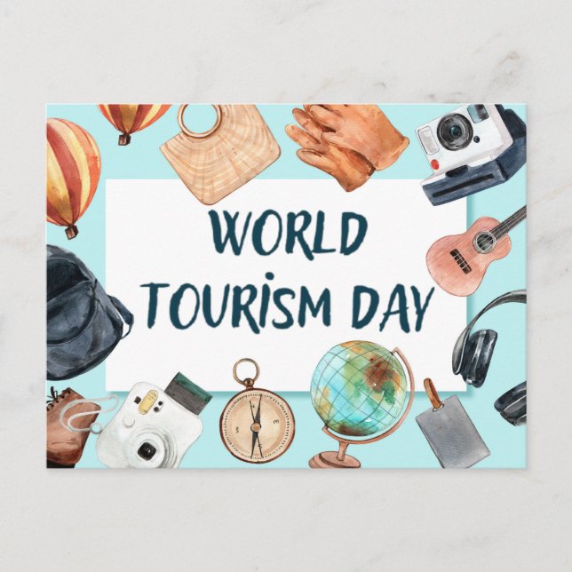 Postal Día Mundial del Turismo (Anverso)