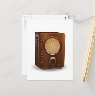 Postal Día Nacional de la Radio