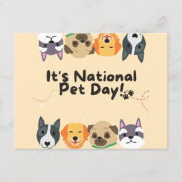 Postal Día Nacional del Mascota