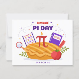 Postal Día Nacional Del Pi