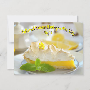 Postal Día Nacional del Pie de Meringue de Limón