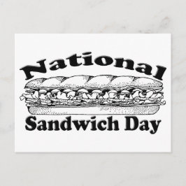 Postal Día Nacional del Sándwich