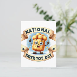 Postal Día Nacional del Tater Tot, Posttravesía