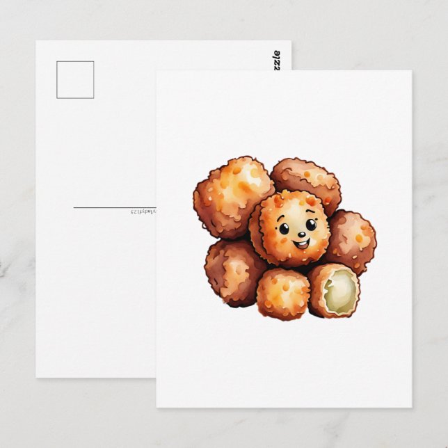 Postal Día Nacional del Tater Tot, Posttravesía (Anverso / Reverso)