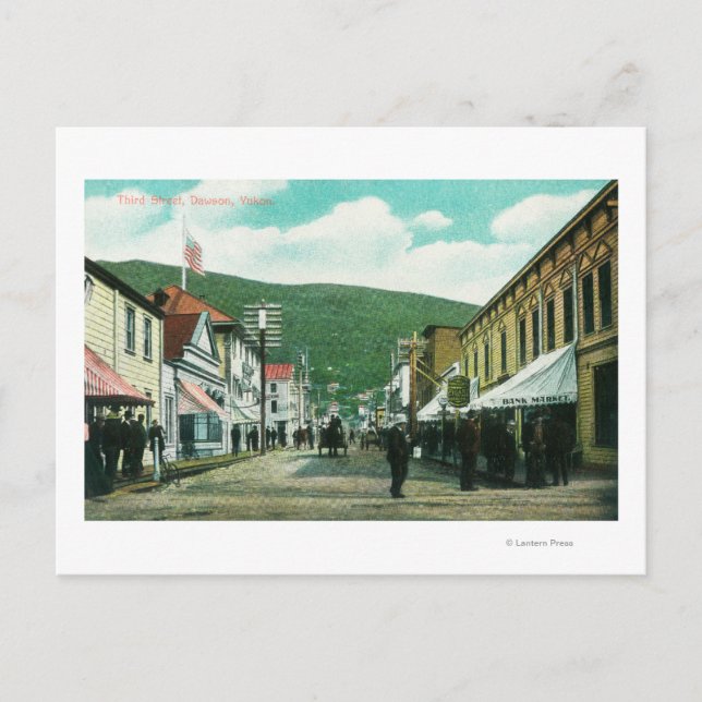 Postal Día ocupado en Third Street View (Anverso)