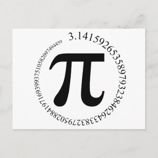 Postal Día Pi (π)