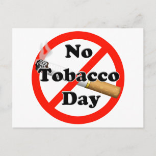 Postal Día sin tabaco