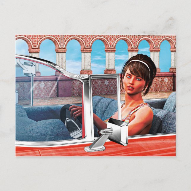 Postal Día soleado (Anverso)