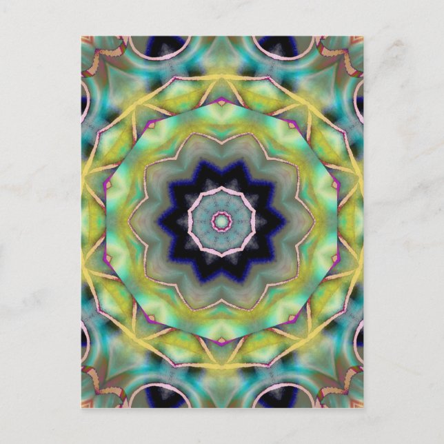 Postal Día soleado en Vagas (Anverso)