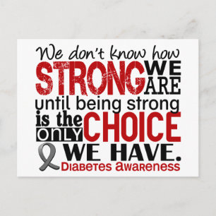 Postal Diabetes Cuán fuertes somos