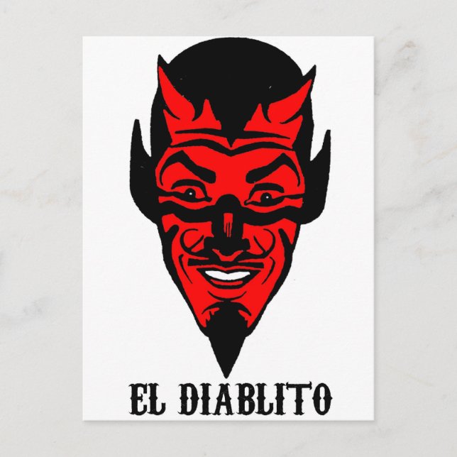 Postal diablito (Anverso)
