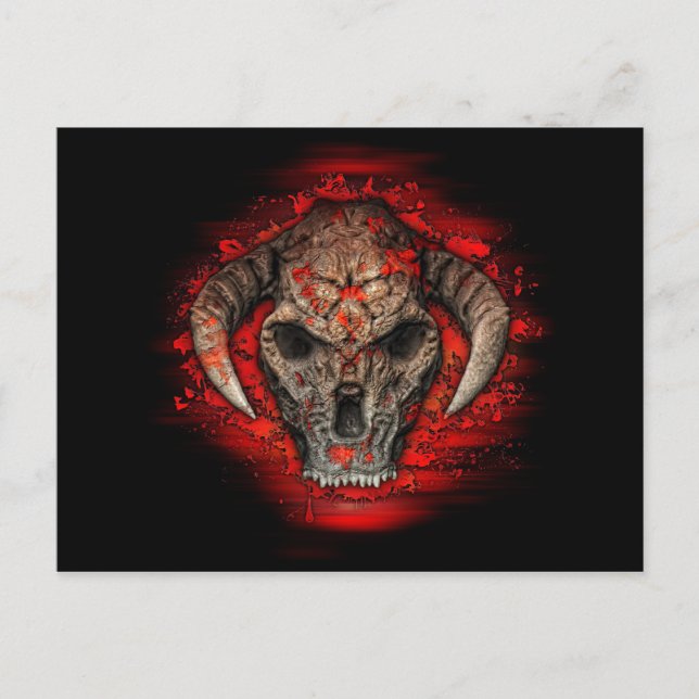 Postal Diablo (Anverso)