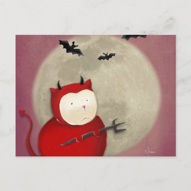 Postal Diablo (Anverso)