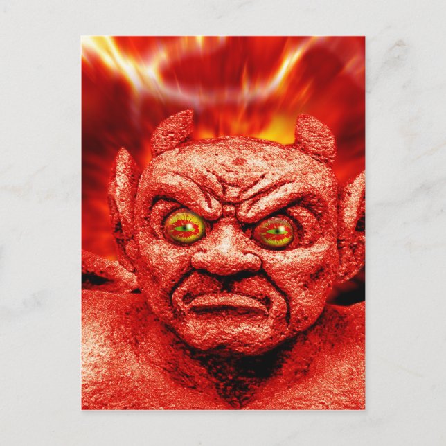 Postal diablo-890 (Anverso)