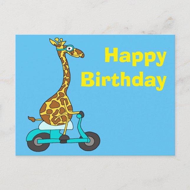 Postal Diablo de velocidad (Anverso)