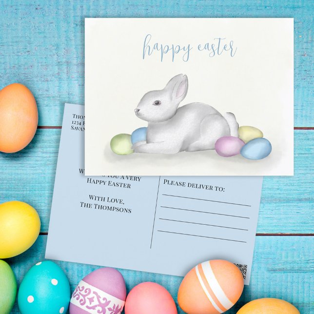 Postal Diablos de Pascua de verano simple vacaciones clás (Subido por el creador)