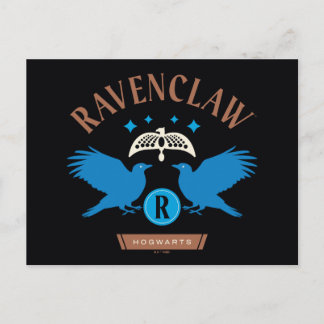 Postal Diadema Águila Doble de la Casa RAVENCLAW™ Gráfica