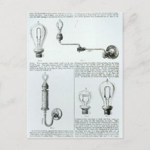Postal Diagramas de bombillas y sus paréntesis
