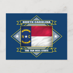 Postal Diamante de Carolina del Norte