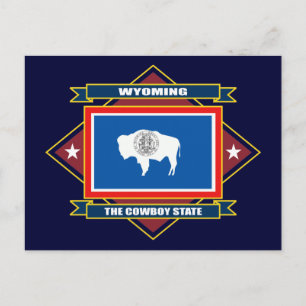 Postal Diamante de Wyoming