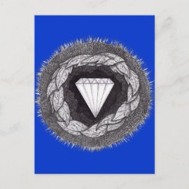 Postal Diamante Formado bajo gran presión
