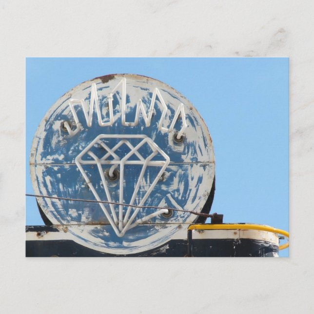 Postal Diamantes (Anverso)