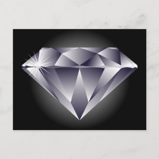 Postal Diamantes plateados 1307552490_Vector_Clipart negr