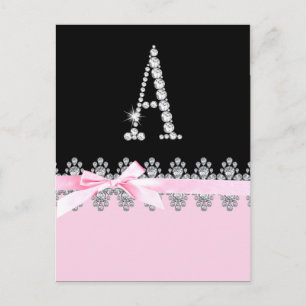 Postal Diamond Delilah Inicial:A