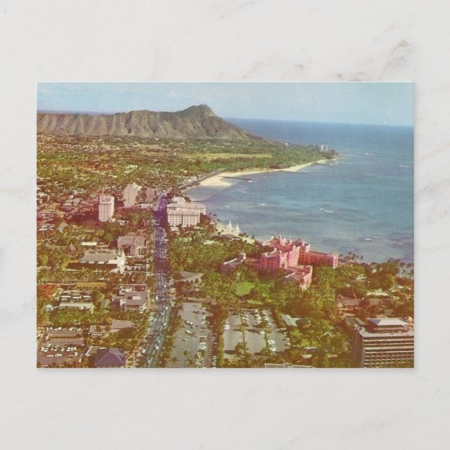 Postal Diamond Head Hawaii (Anverso)
