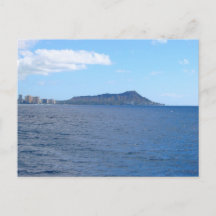 Diamond Head y horizonte de Waikiki desde el Pacíf
