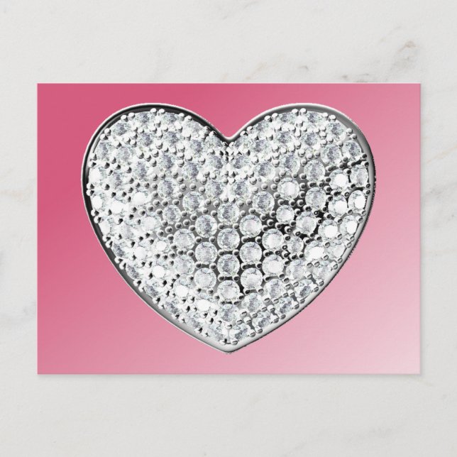 Postal Diamond Heart (Anverso)