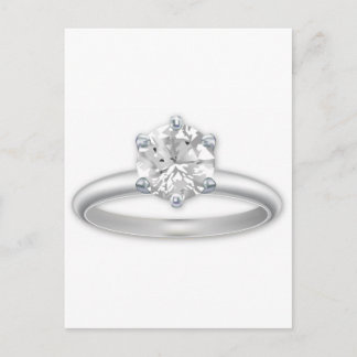 Postal Diamond Ring Bling Clipart