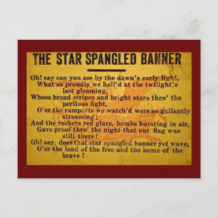 Postal Diapositiva de la linterna mágica de la bandera es