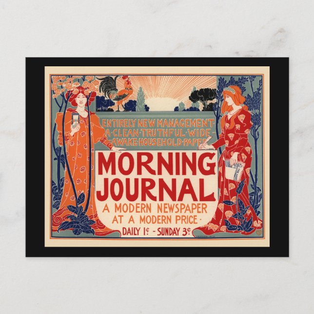 Postal Diario de la mañana (Anverso)