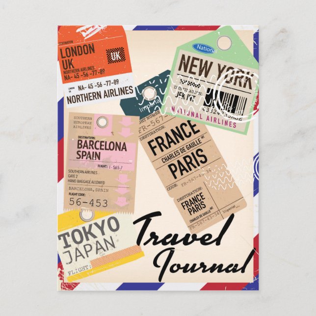 Postal Diario de viajes (Anverso)