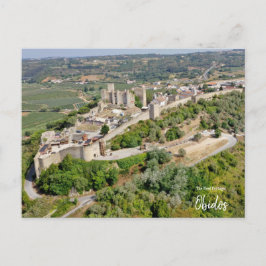 Postal Días de Caballeros - Obidos Portugal Postcard