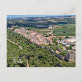 Postal Días de Caballeros - Obidos Portugal Postcard
