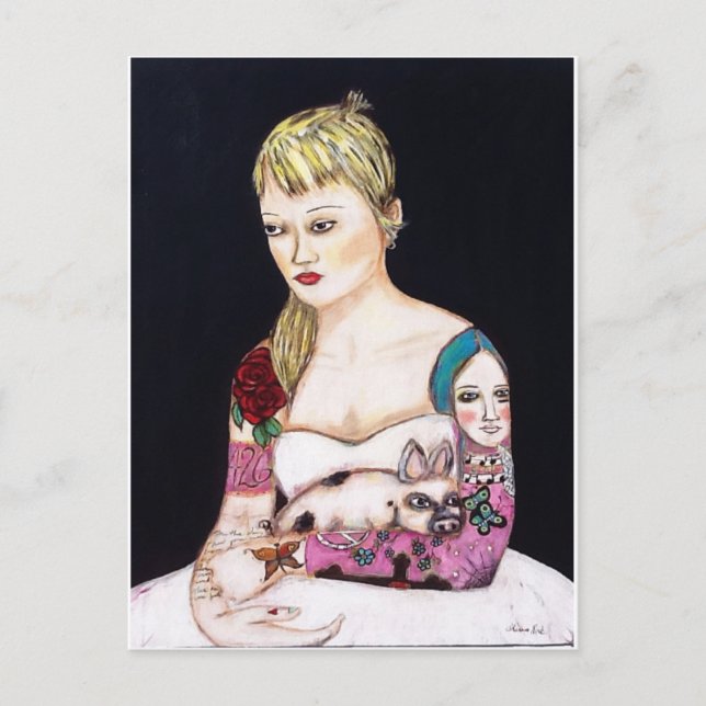 Postal Días de nuestras vidas (Anverso)