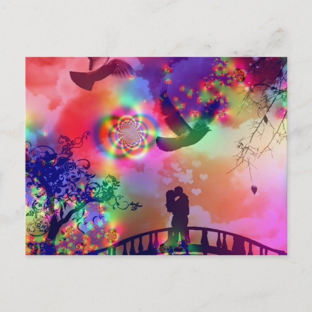 Postal Días del cielo (Anverso)