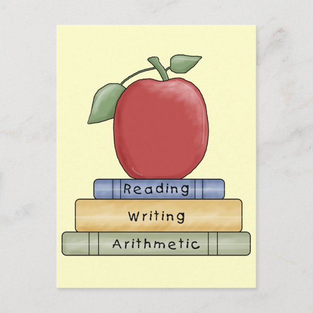 Postal Días escolares (Anverso)