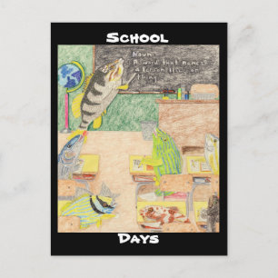 Postal Días escolares