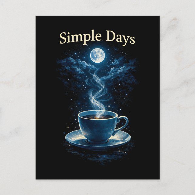 Postal Días Simples (Anverso)