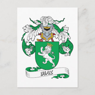 Postal Diaz Family Crest