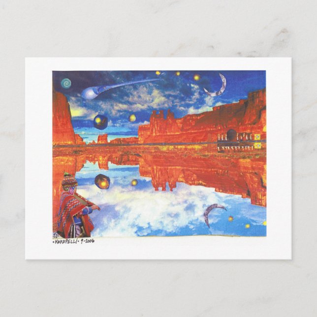 Postal Dibble_Art12_Kokopelli-b1 (Anverso)