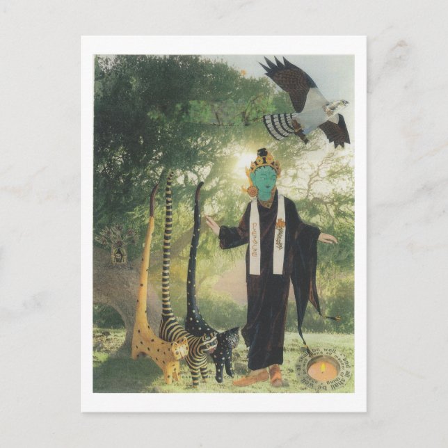 Postal Dibble_Artworks_101_Green_Tara (Anverso)